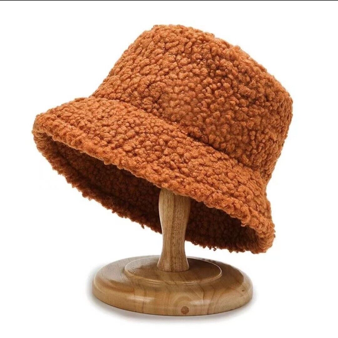 CozySheep - Lambswool Teddy Bucket Hat in 6 Colours
