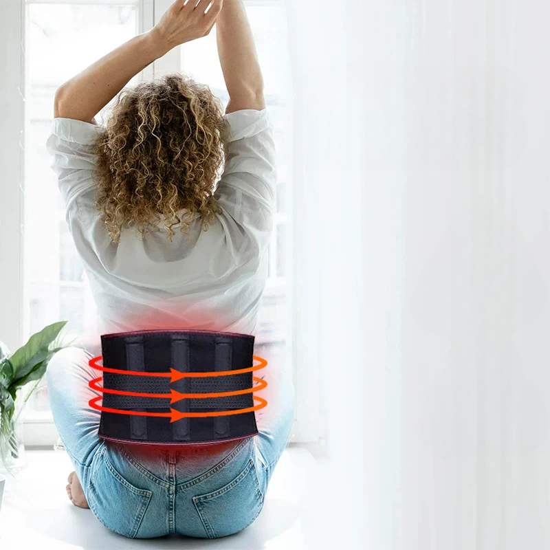 ComfortEase Heating Belt - Ergonomic Support for Lower Back Pain