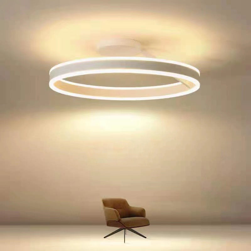 ArishaGlow - Luxury Gold LED Ceiling Light for Living Room and Bedroom