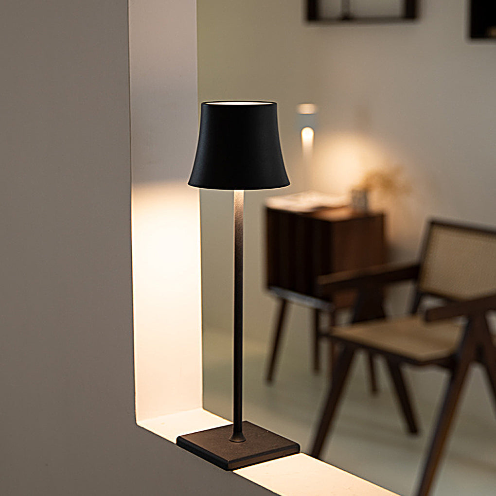 StylishGlow - Lampe de table tactile sans fil rechargeable