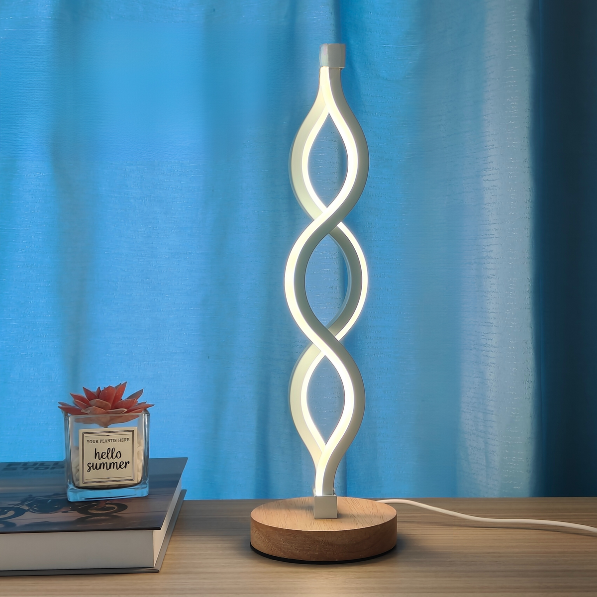 SeaWave - Modern Aluminum LED Desk Lamp