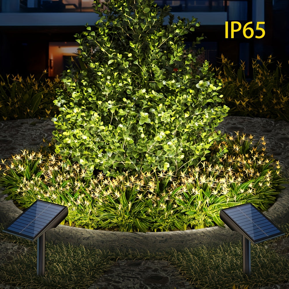 Aegisol - 9 LED Solar Garden Spotlights for Outdoor Use