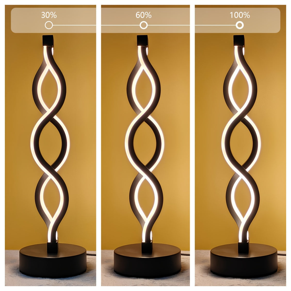 SeaWave - Modern Aluminum LED Desk Lamp