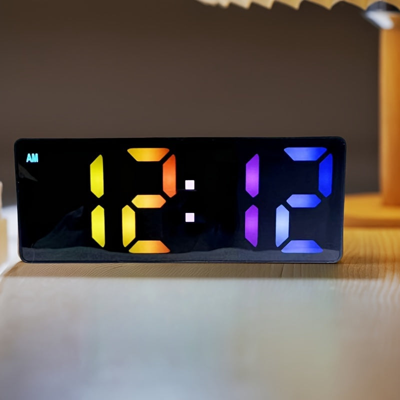Chronara Clock - LED Digital Alarm Clock with Date Display