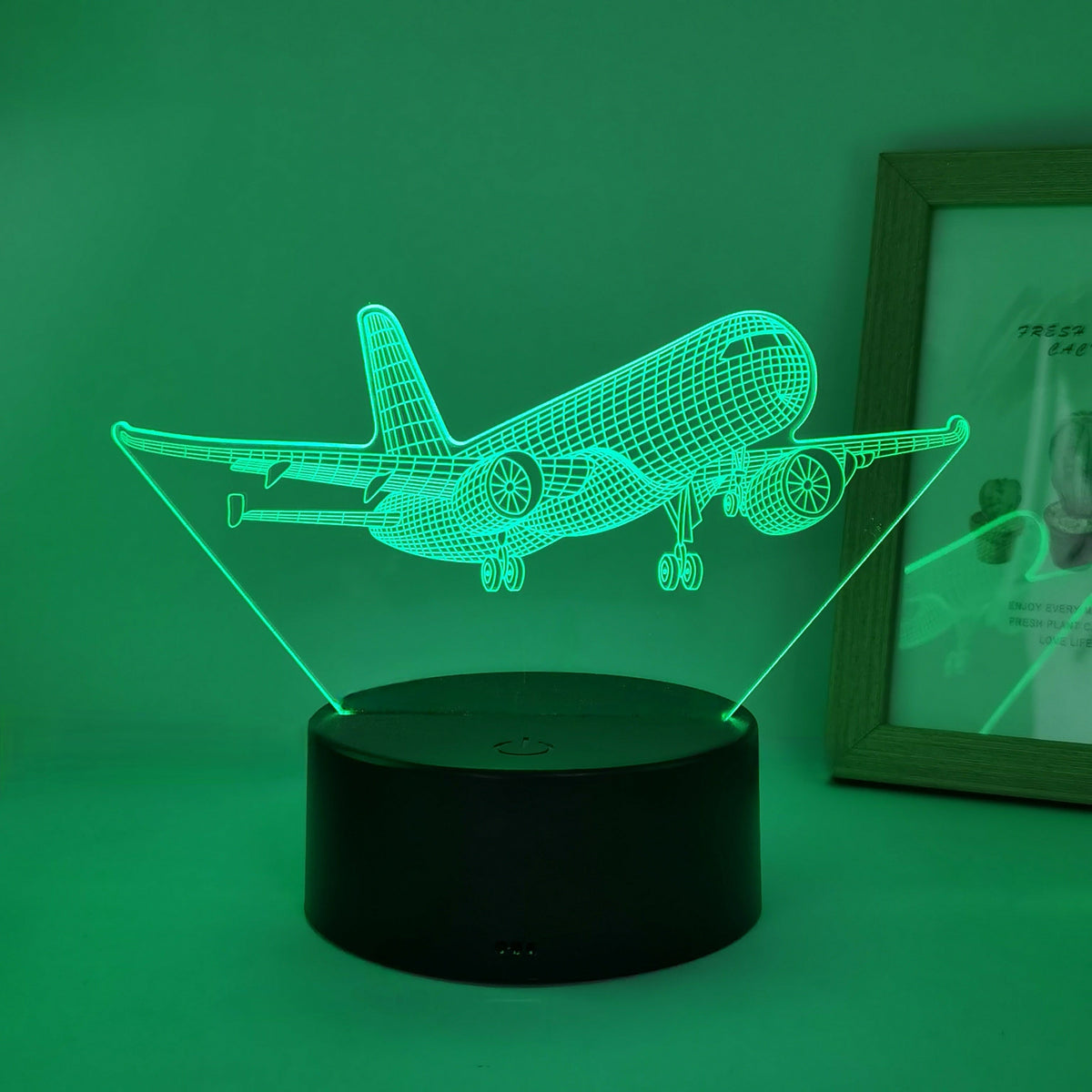 SkyGlow - 3D Airplane LED Night Light with USB Power