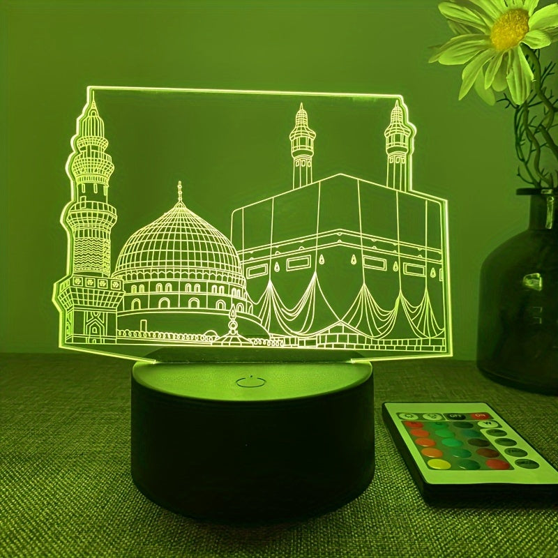 Ekova - 3D LED Mood Light with Remote Control