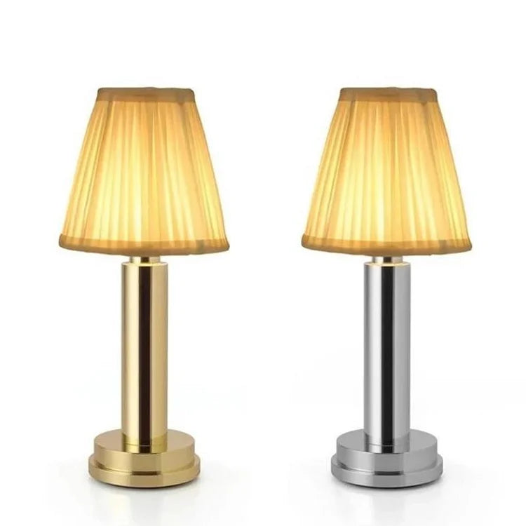 LuxeSilk - Rechargeable Cordless Table Lamp for Cozy Ambiance
