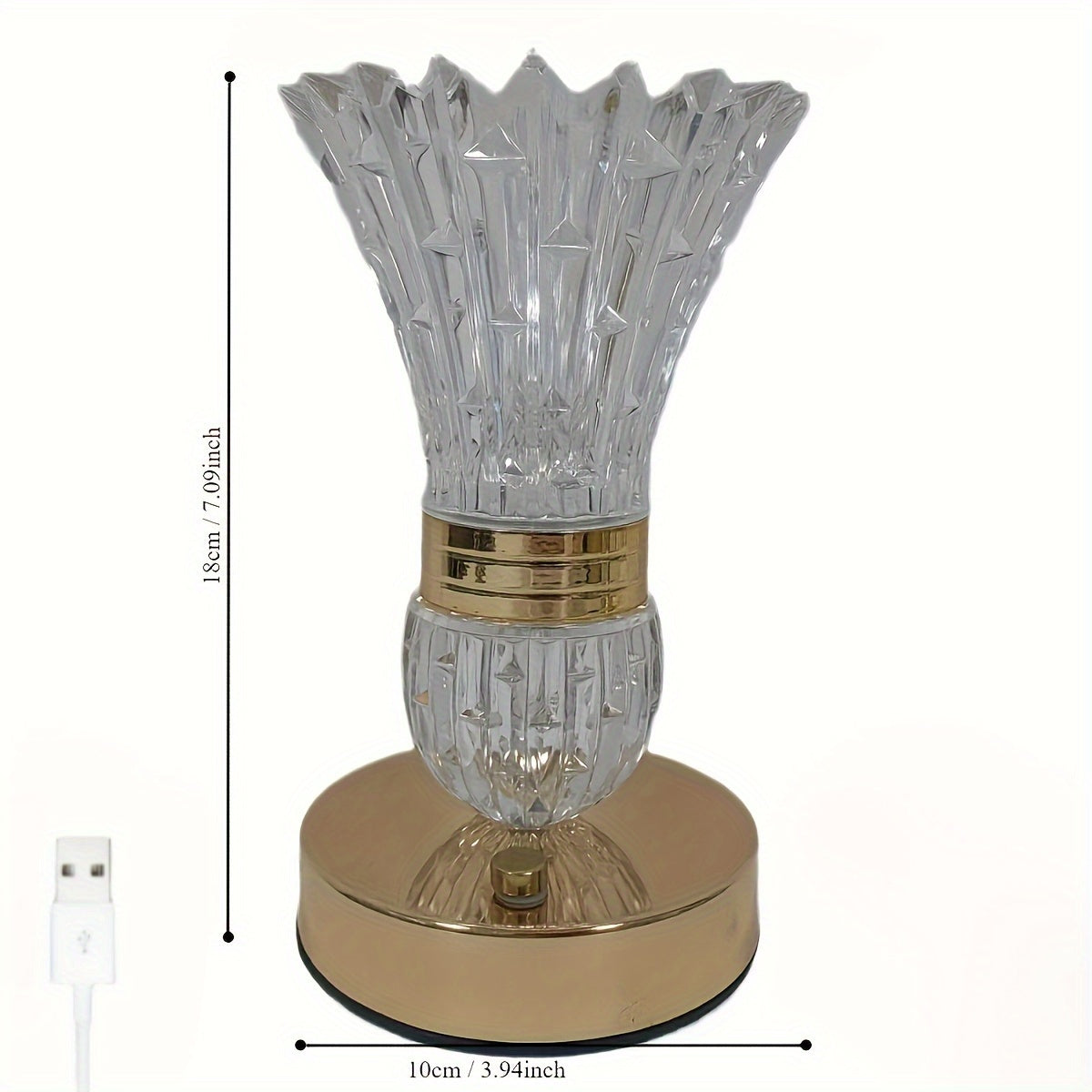 Bindora - Rechargeable Touch LED Lamp