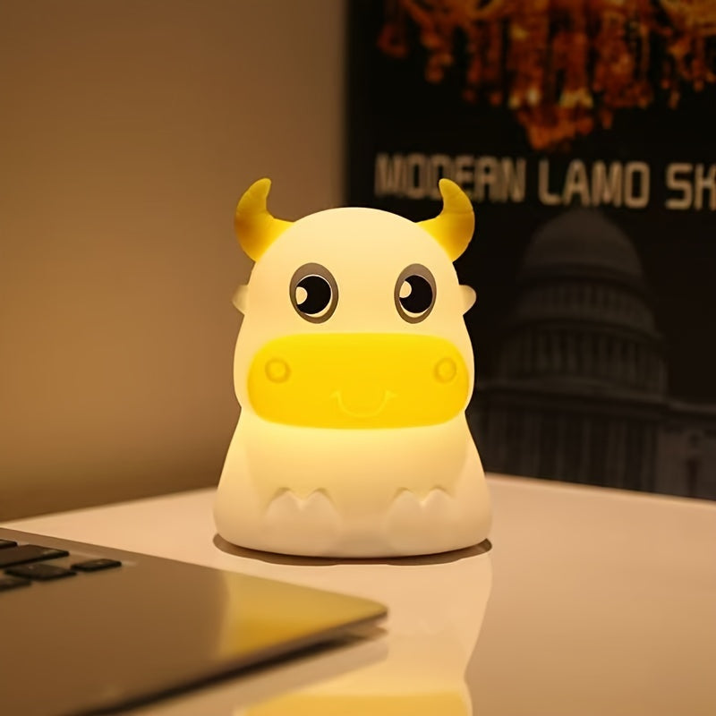 Daelyn - Soft-Glow Swan Neck LED Table Lamp