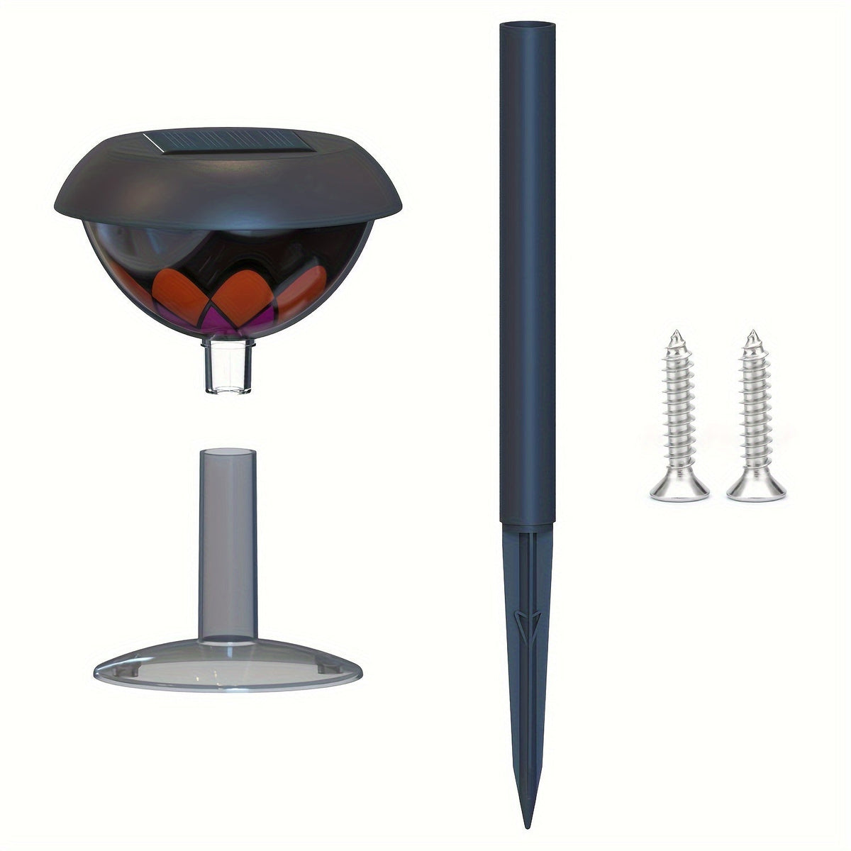 SolarBloom Light - Floral Projection Solar Table Lamp