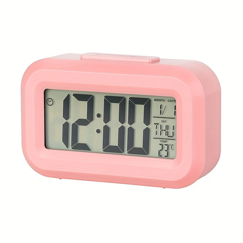 MelodyTime Clock - Digital Alarm Clock with Temperature and Night Light