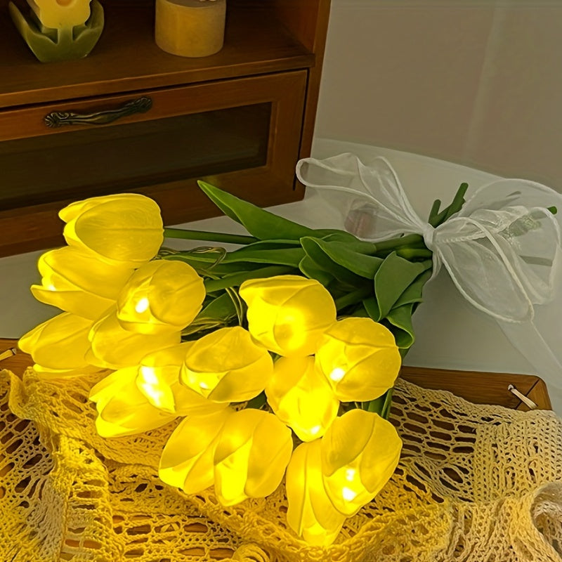 Dovelle - Tulip Bouquet LED Night Light for the Bedroom