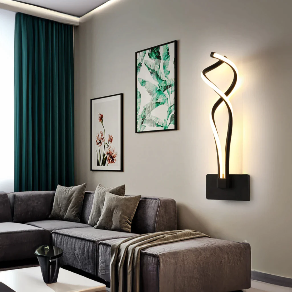 ÉclatHarmonieux - Elegant Wall Sconce for a Calming Ambiance