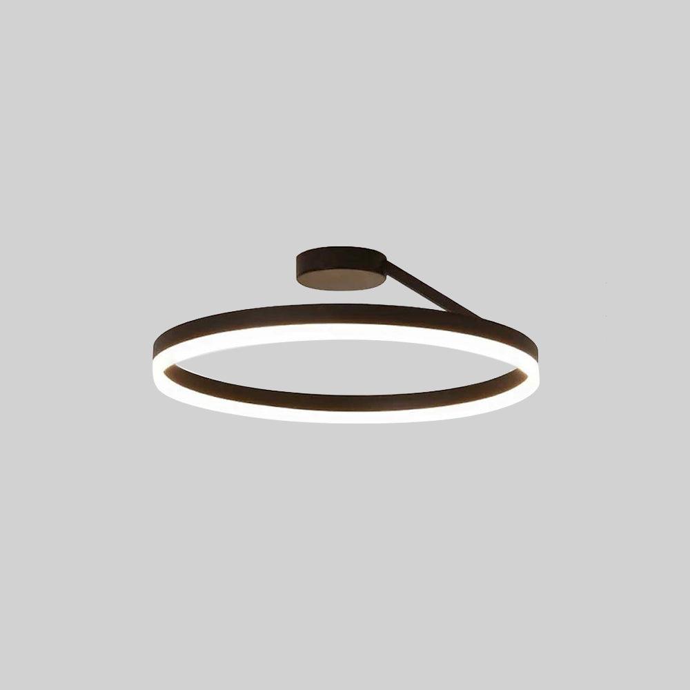 Tambrass - Gold LED Ceiling Light with Metallic Finish