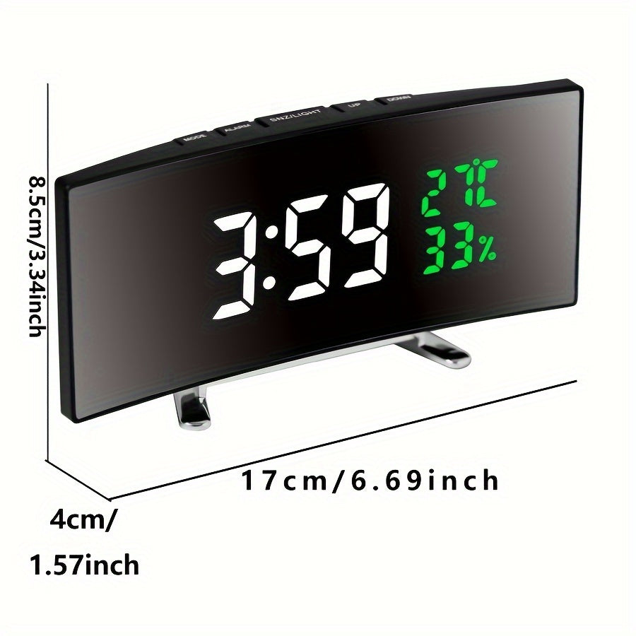 SmartClock - Smart LED Alarm Clock with Temperature and Humidity Display