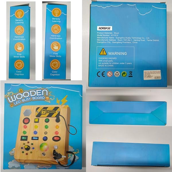 WonderChime - Musical Light-Up Montessori Activity Board for Toddlers