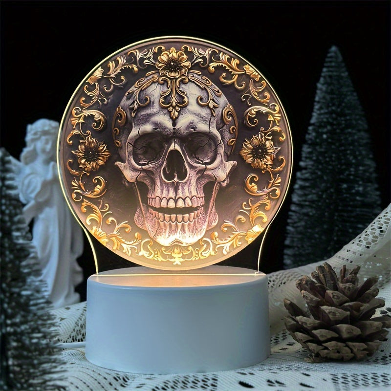 LumiSkull - USB Skull Table Lamp
