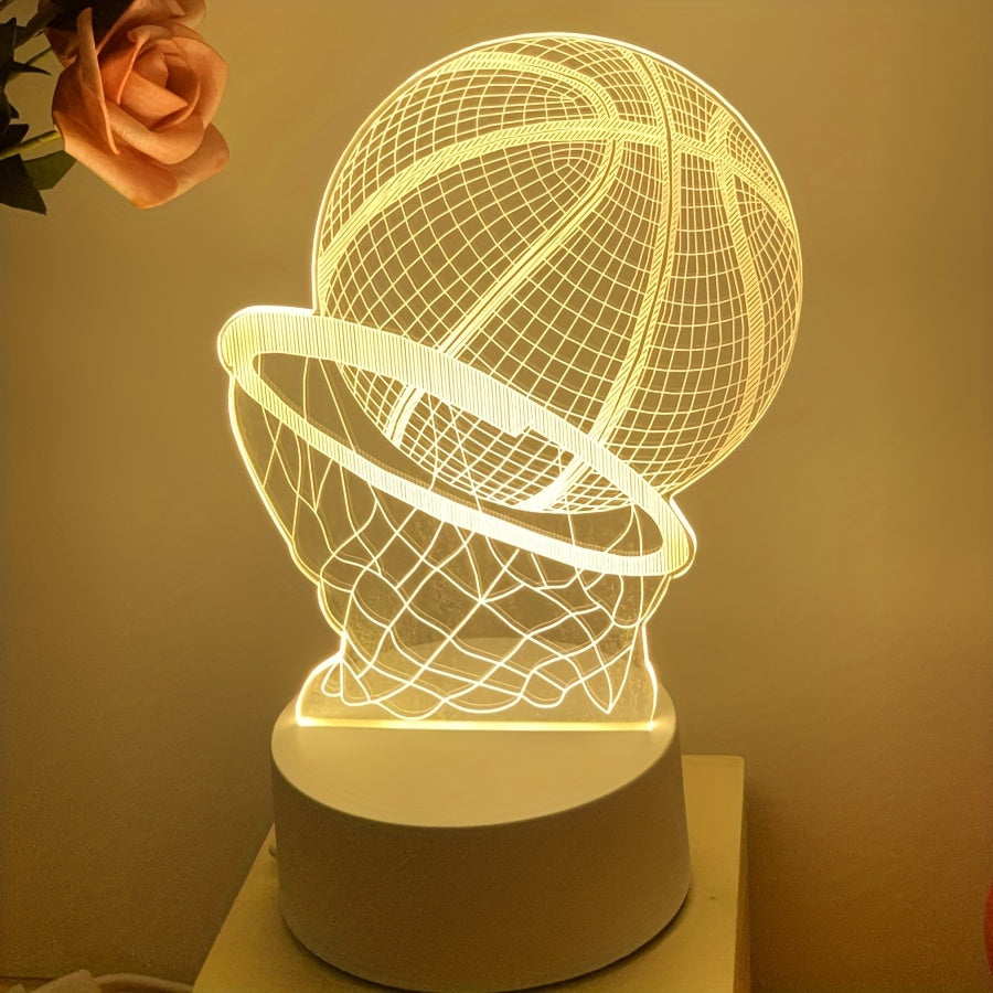 Jorbounce - 3D LED Basketball Table Lamp