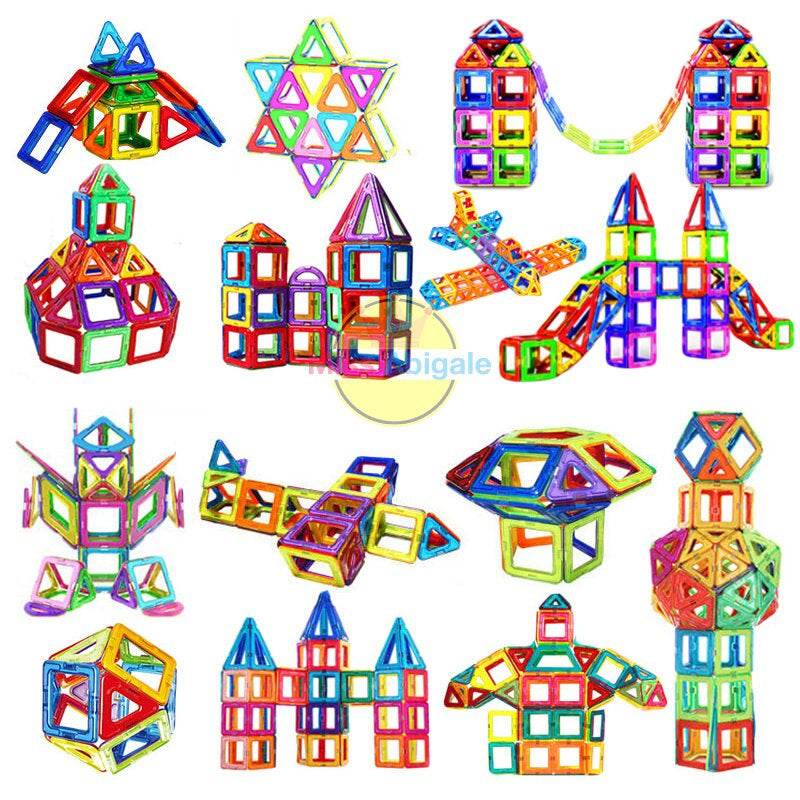 MagneticBlocks - Educational Magnetic Building Set for Kids