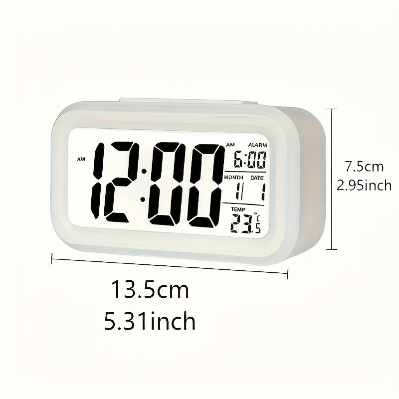 SmartGlow Clock - Digital Alarm Clock with Built-in Night Light