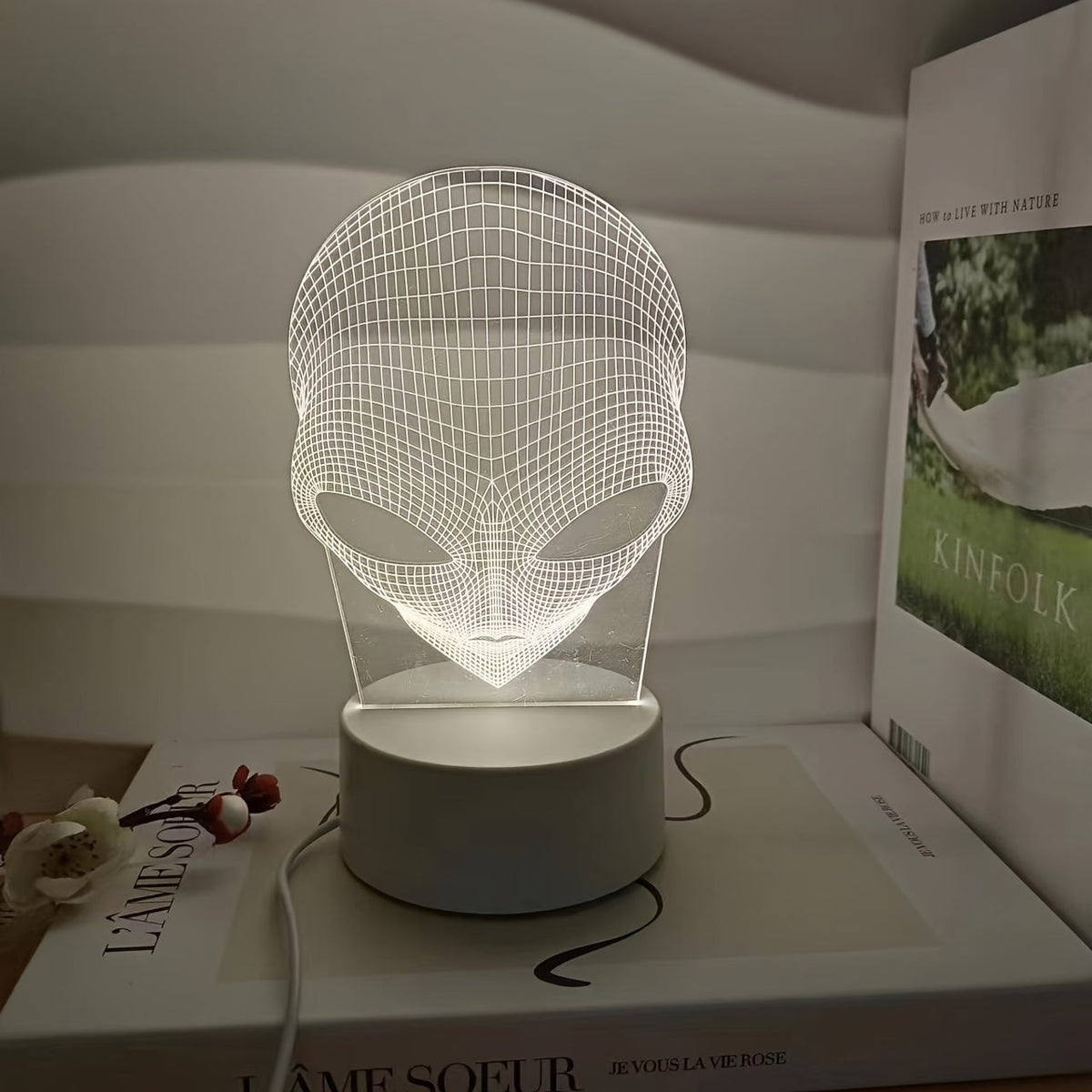 CosmicGlow Lamp - 3D LED Night Light with 7 Colors