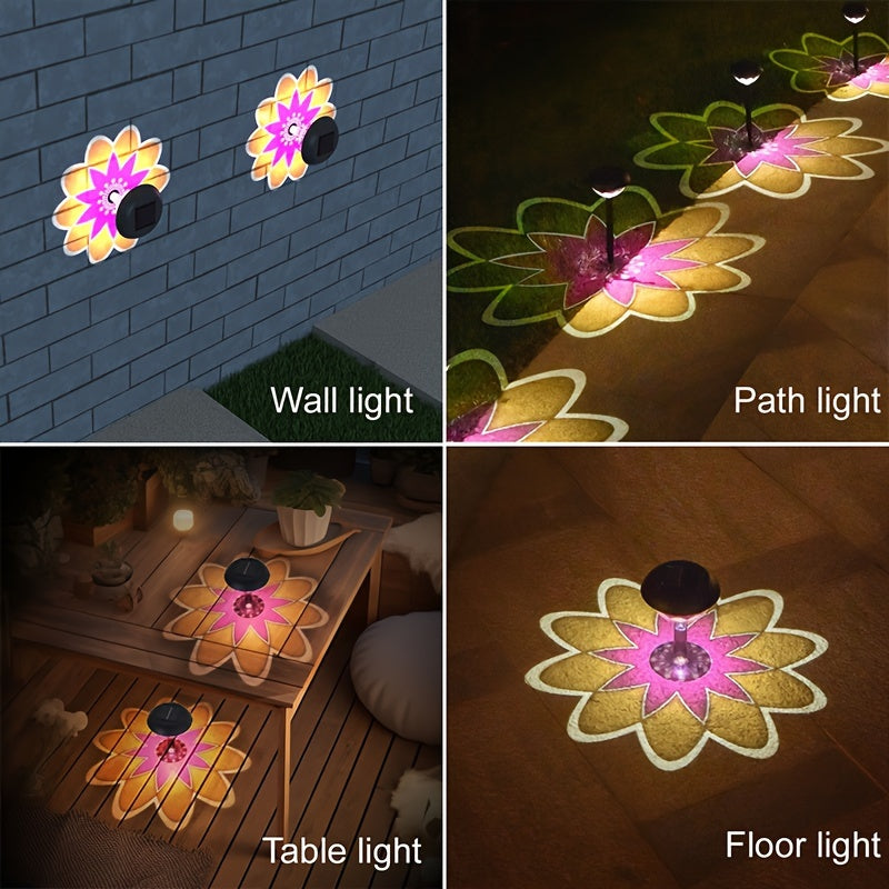 LumiLuxe - Modern Solar LED Garden Lamp