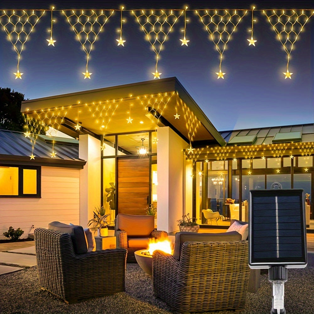 SolarTwinkle - 162 LED Solar Fairy Lights for the Garden