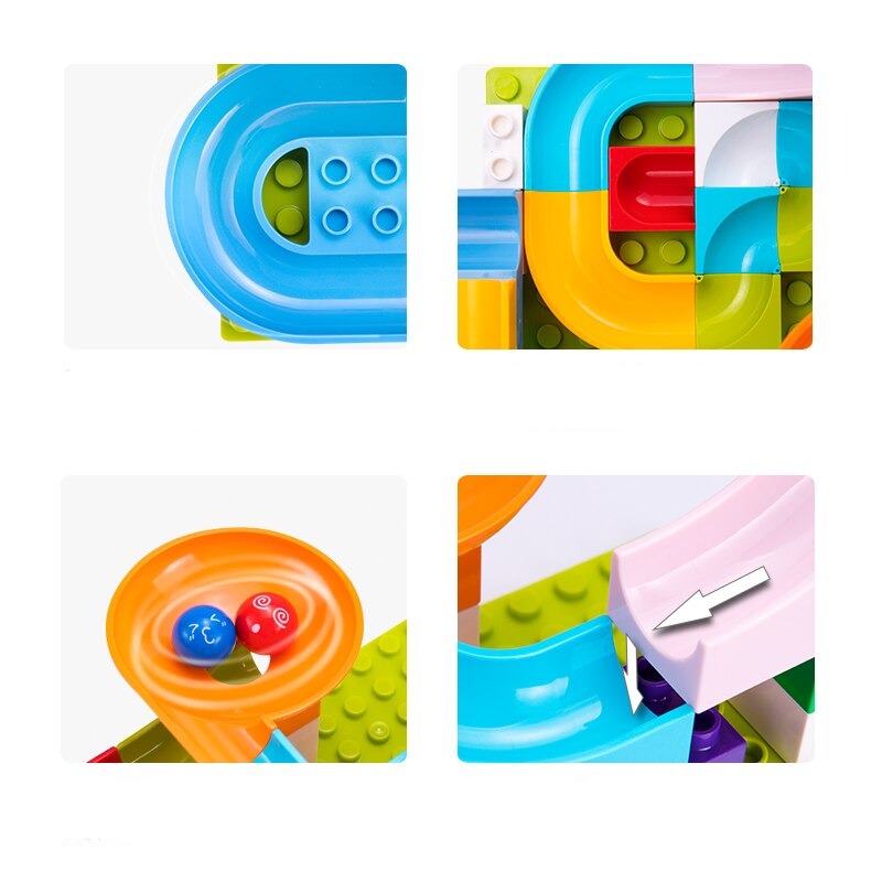 MarbleMaster Set - Creative Marble Run Building Kit
