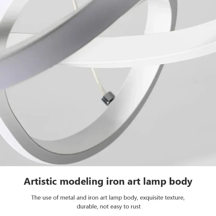 WaveGlow Ceiling Light – Plafonnier LED Stylé
