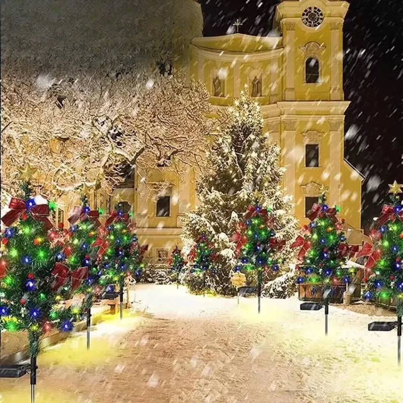 Lumos Festive Glow - Lampes solaires LED étanches pour jardin et terrasse