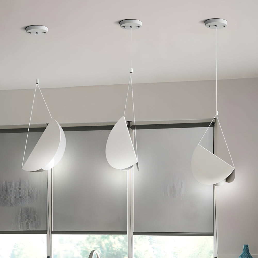PureLuxe Pendant - Minimalist White Linear Suspension Light