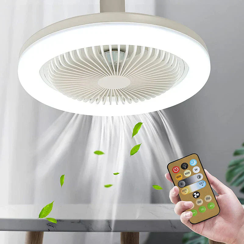 CoolLight Ventilateur Plafond - Stylé avec LED