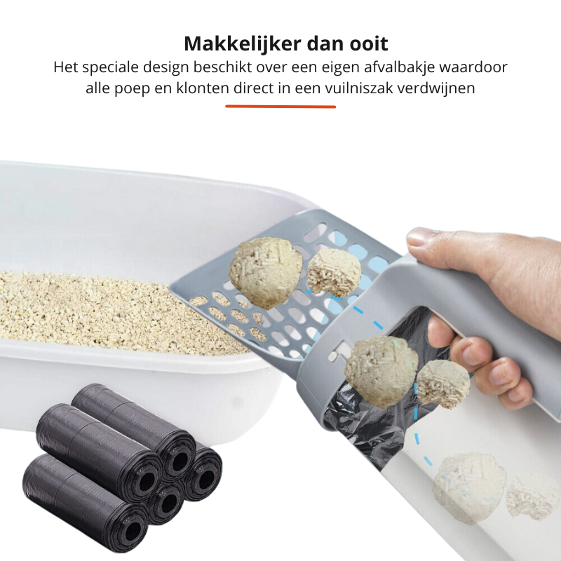 EasyScoop - Hygienic Odour-Free Cat Litter Scoop