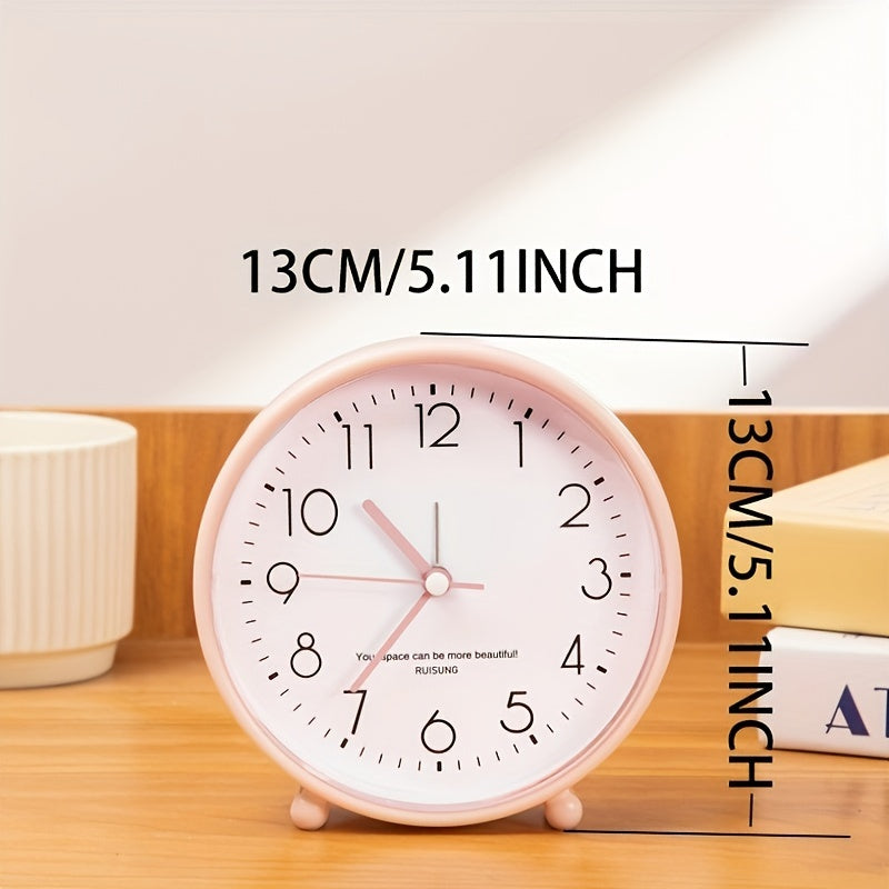 TickTockCharm - Minimalist Cartoon Analog Alarm Clock