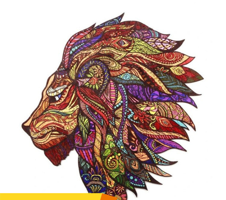 LionKing Puzzle - Wooden Lion Jigsaw Puzzle