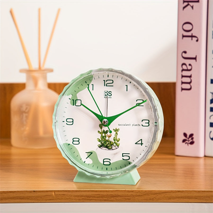 FloraTime Clock - Elegant Flower Alarm Clock for the Bedroom