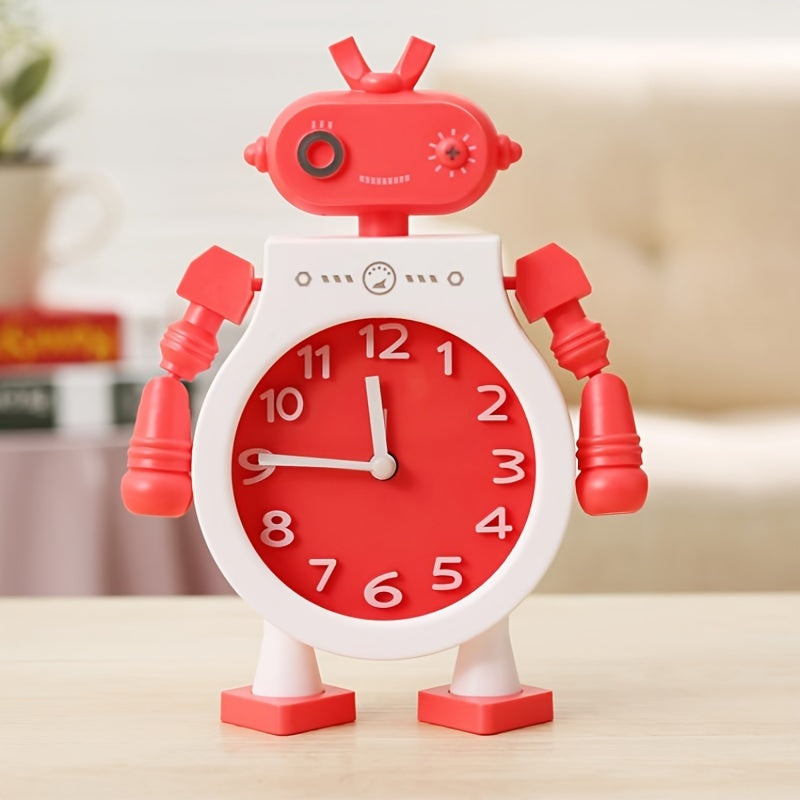 TimeBuddy Clock - Playful Robot Alarm Clock with Alarm and Timer