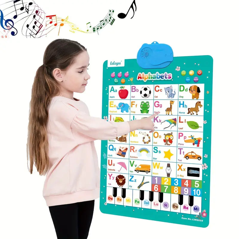 Vokabo - Talking ABC Wall Poster for Learning Through Play