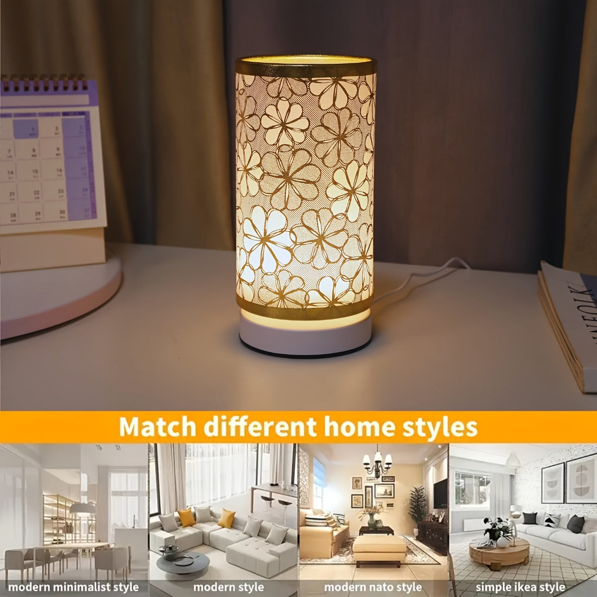 Kolumn - Cylindrical USB LED Table Lamp