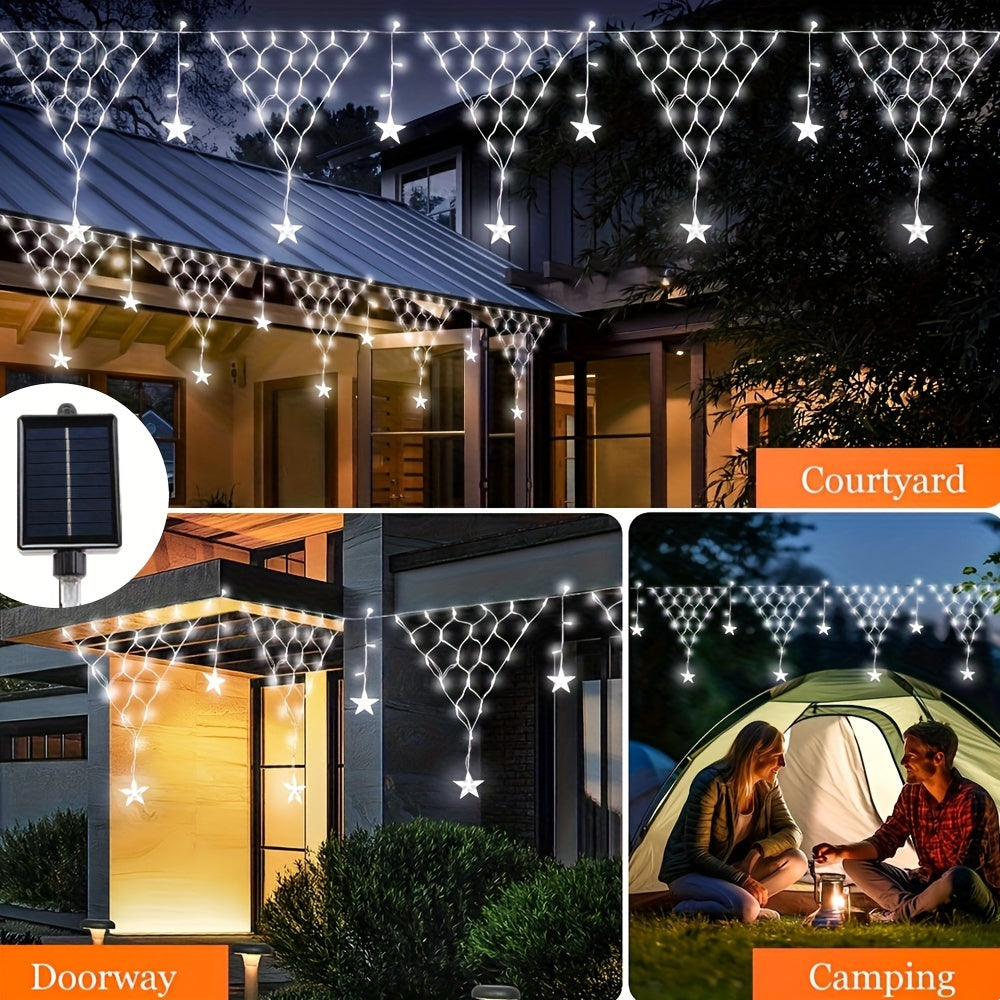 SolarTwinkle - 162 LED Solar Fairy Lights for the Garden