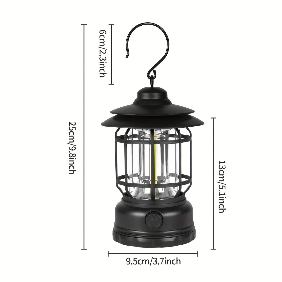 Norvek - Rechargeable Dimmable Retro LED Outdoor Lamp