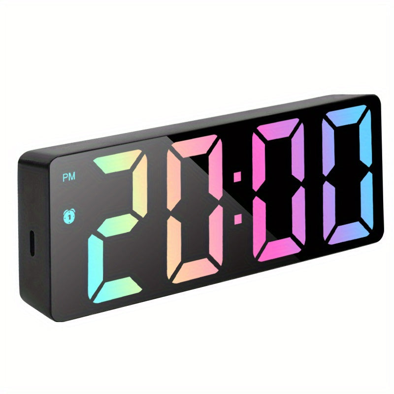 LumiClock - LED Alarm Clock with Date and Temperature Display