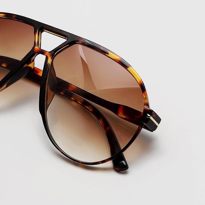 AmaraVision - Lunettes de Soleil Aviateur Rétro