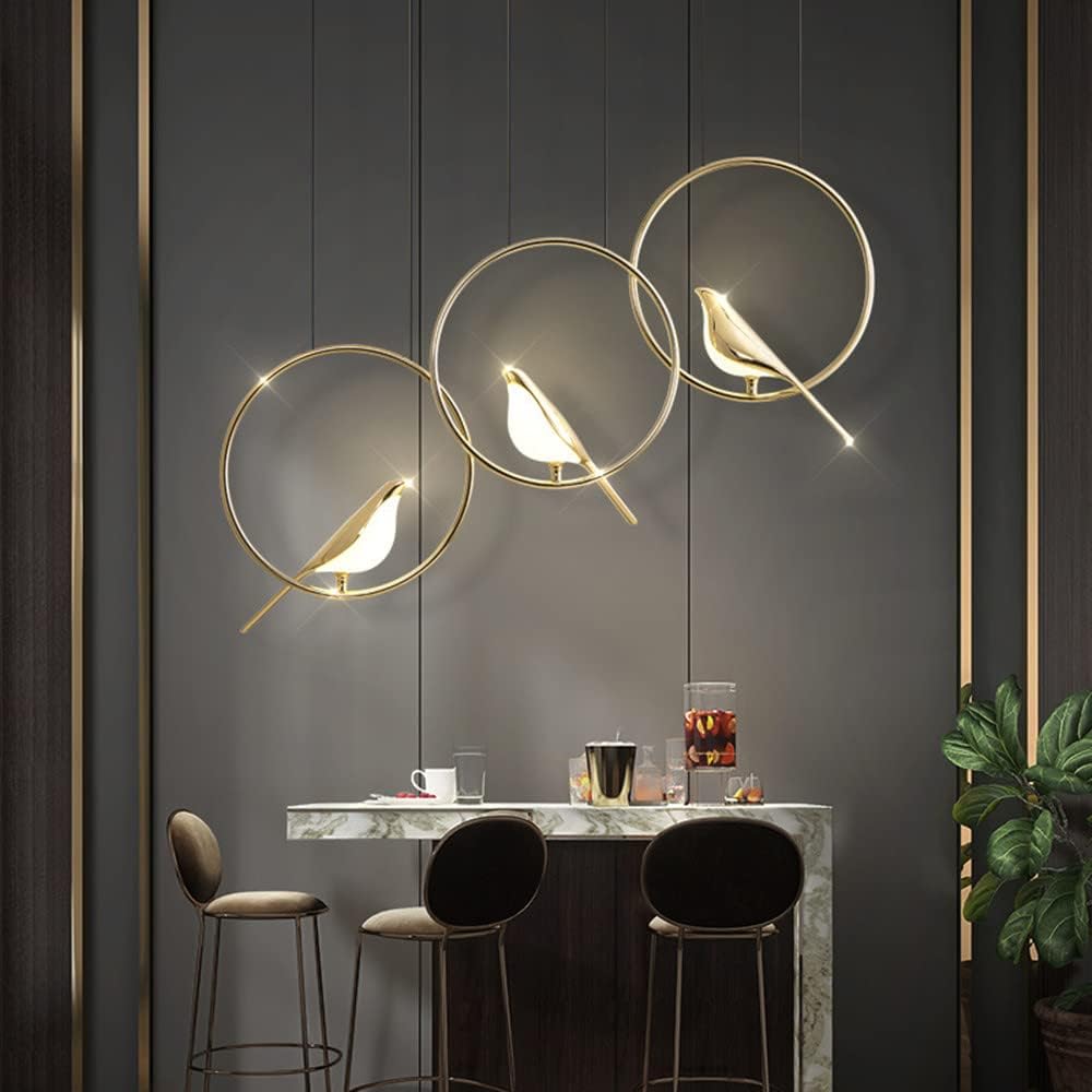 BirdLume Light - Bird-Inspired LED Pendant for Modern Interiors