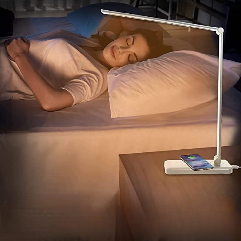 Oxwell - Table Lamp with USB Port, 5 Modes and Brightness Levels