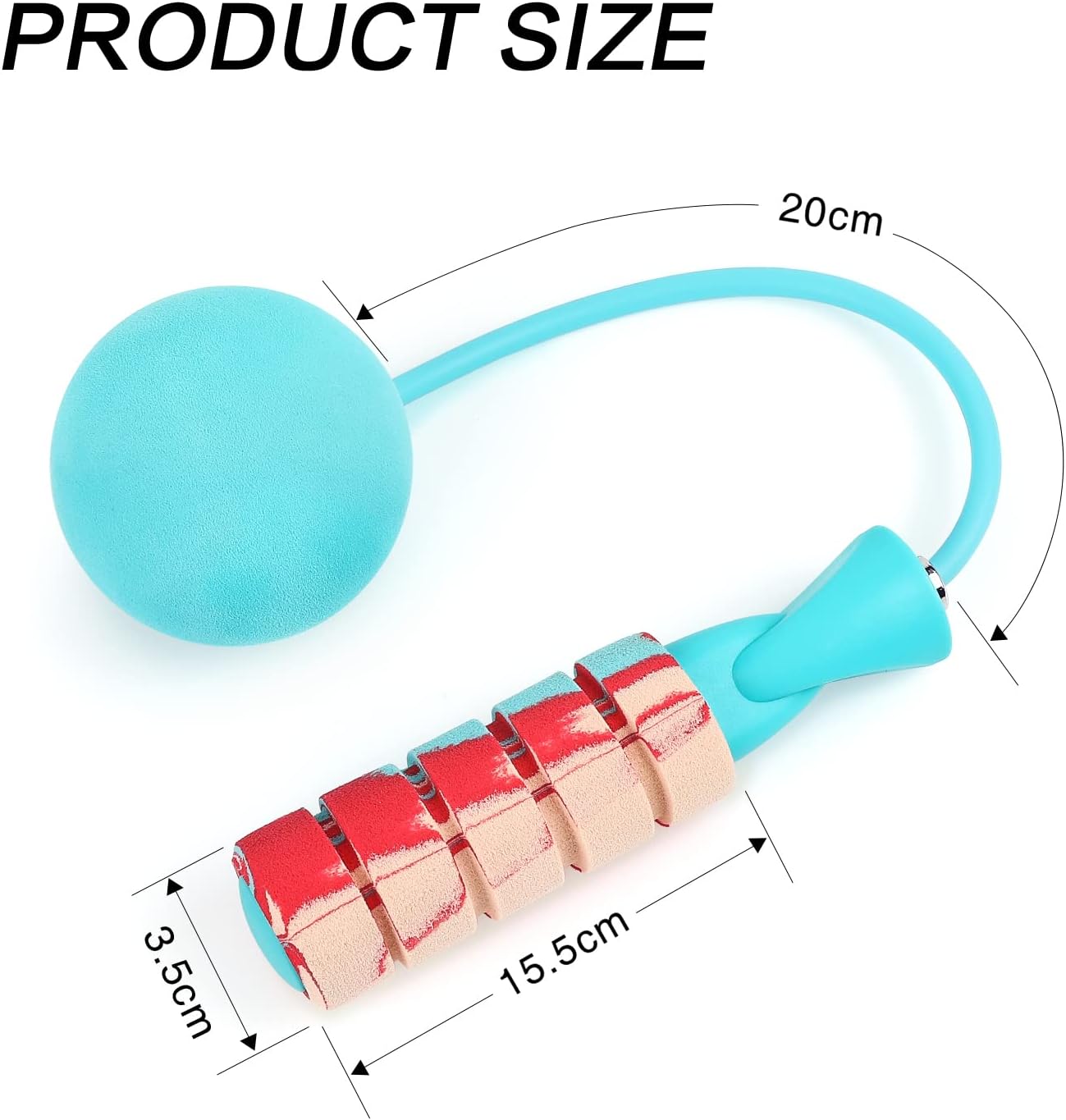 AdjustFit - Corde à sauter lestée sans fil