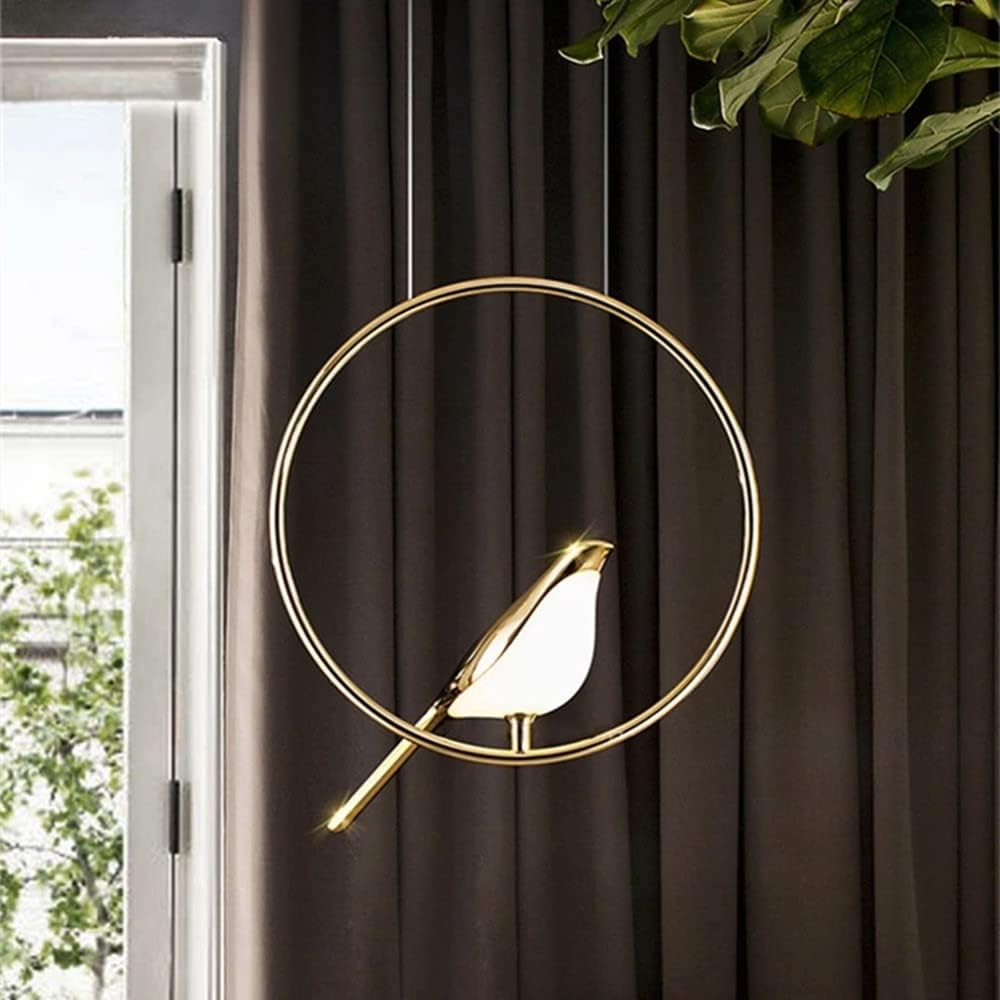BirdLume Light - Bird-Inspired LED Pendant for Modern Interiors