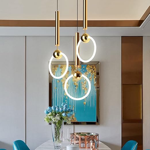 Nordic Elegance - Scandinavian LED Pendant Light with Minimalist Design