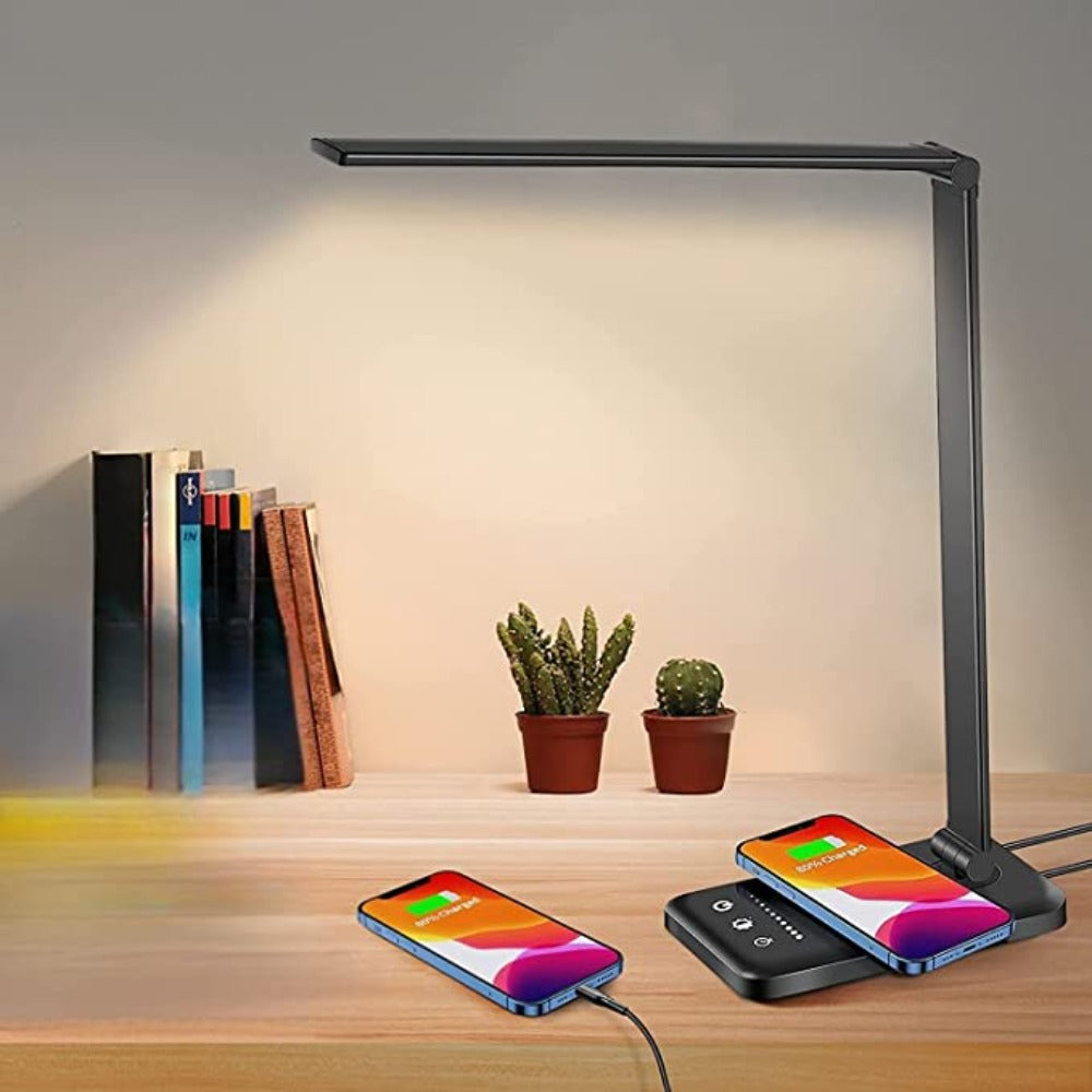Oxwell - Table Lamp with USB Port, 5 Modes and Brightness Levels