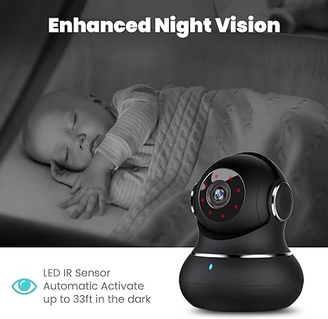 SentryVue 360 Indoor Security Camera - Peace of Mind at Home